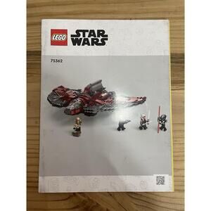 LEGO  STAR WARS SET  75362 T6 JEDI SHUTTLE   INSTRUCTIONS ONLY